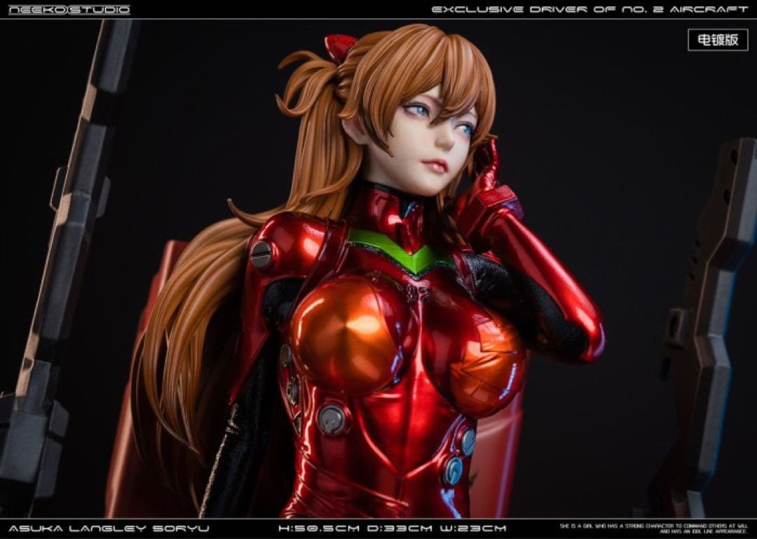 エヴァンゲリオン　惣流アスカ・ラングレー　1／4 海外ガレージキット　スタチュー