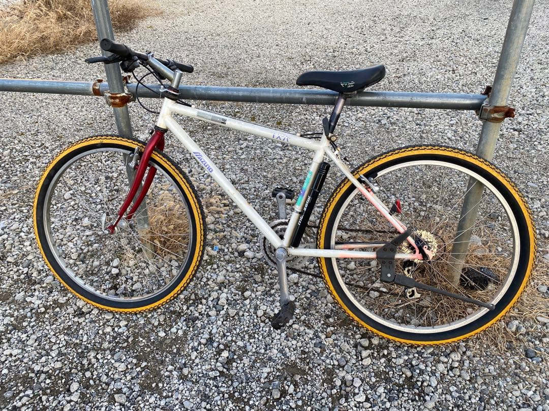 ビンテージ　old MTB ミズノTX-A 自転車　マウンテンバイク　クロモリ