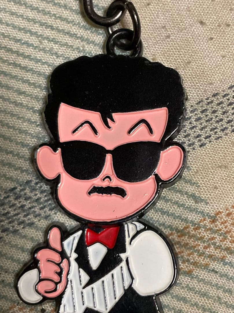 田代まさし（マーシー）首振りキイホルダー　【昭和レトロ　新品　未開封】