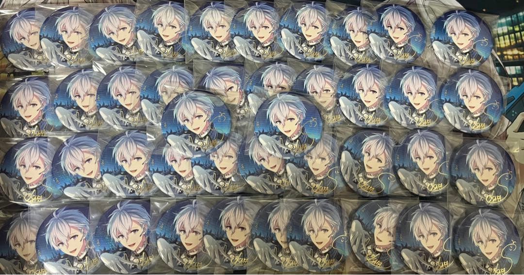 逢坂壮五 缶バッジ 42個