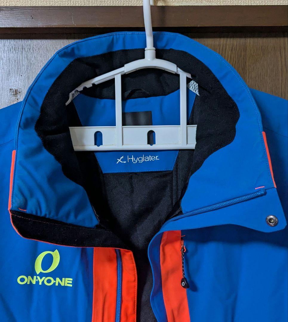 ON−YO−NE スキーウェア 青/オレンジ　ジャケットＬ
