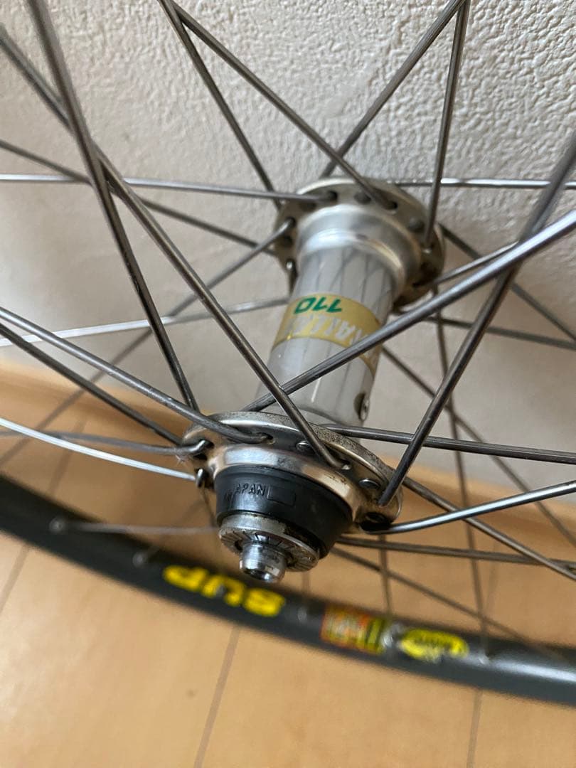 シマノ XTハブ　マヴィック リム　MTB用　26インチ　ホイールセット