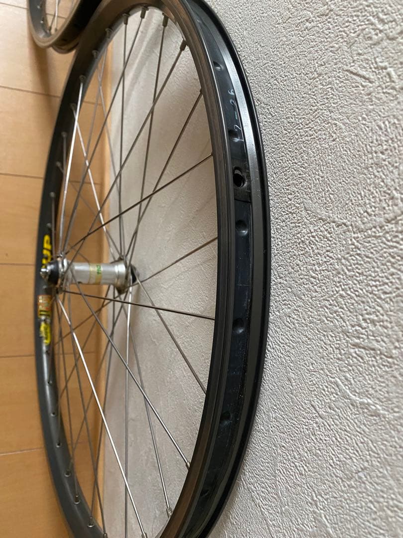 シマノ XTハブ　マヴィック リム　MTB用　26インチ　ホイールセット