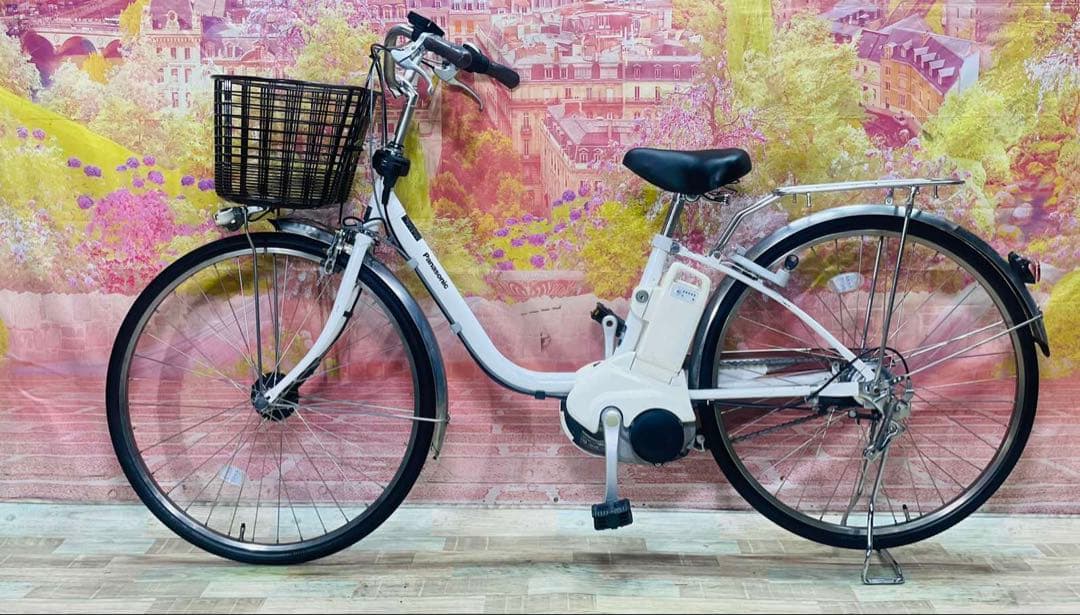 K3232 [大容量12Ah]電動自転車 パナソニック ママチャリ 26インチ