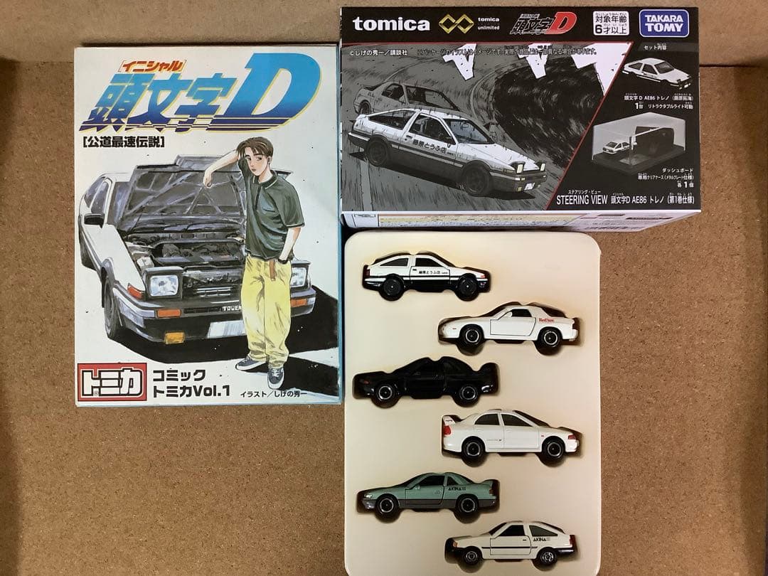 トミカ 頭文字D AE86 コミックトミカ Vol.1 プレミアムAE86トレノ
