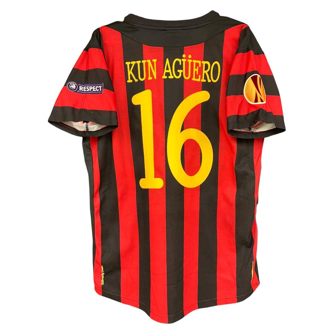 11-12 マンチェスター・シティ　アグエロ　アンブロオフィシャル　ユニフォーム