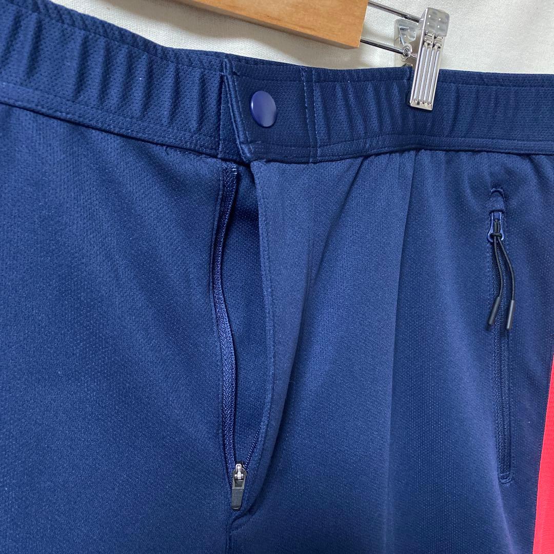 ★送料無料 ジャケット・ロングパンツ上下セット XL 紺ピンク 中古美品★