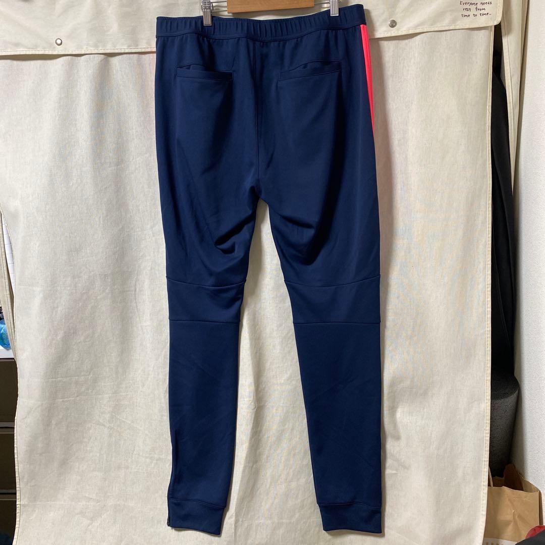 ★送料無料 ジャケット・ロングパンツ上下セット XL 紺ピンク 中古美品★