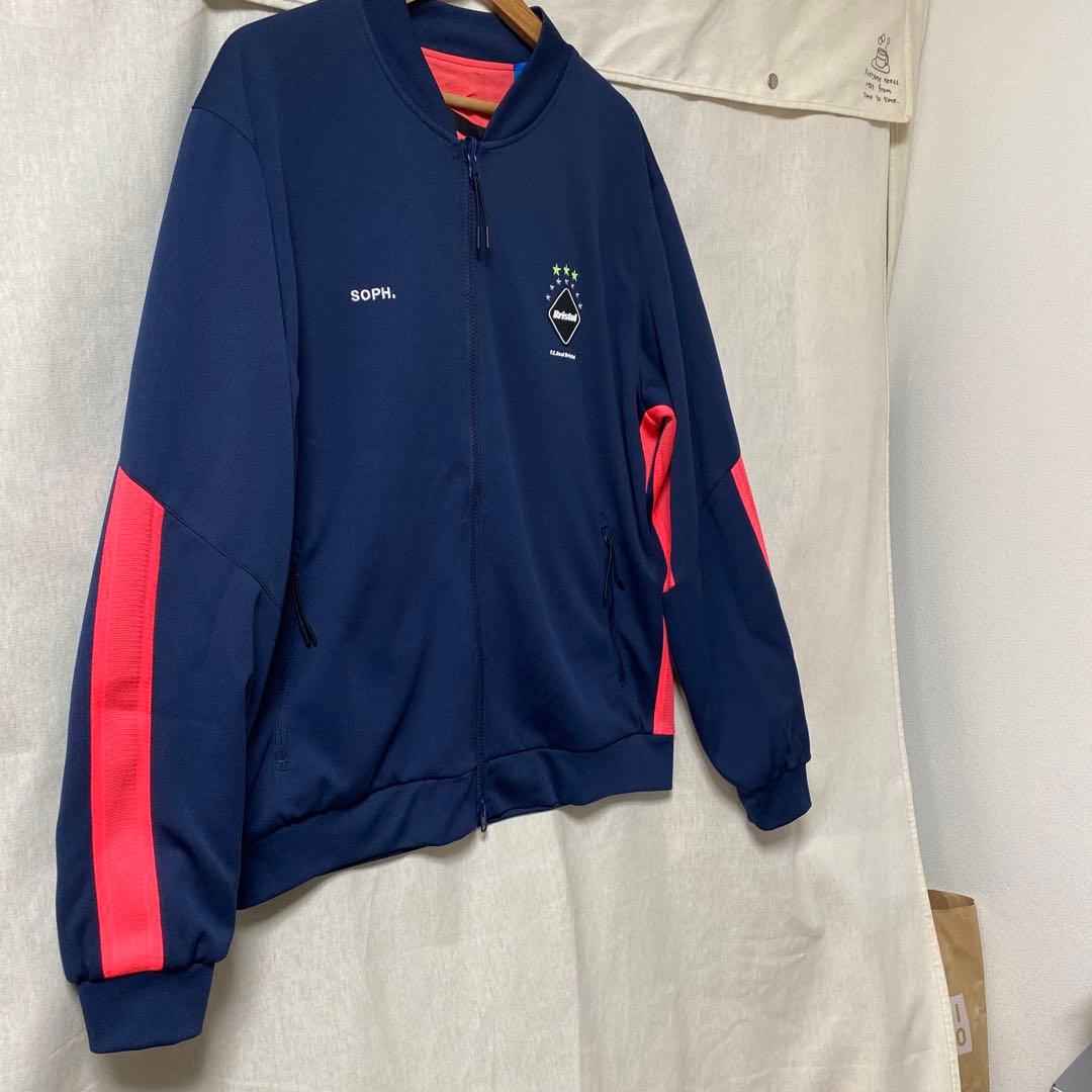 ★送料無料 ジャケット・ロングパンツ上下セット XL 紺ピンク 中古美品★