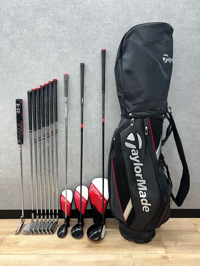 ゴルフクラブ メンズ セット テーラーメイド ステルス2 初心者 中古