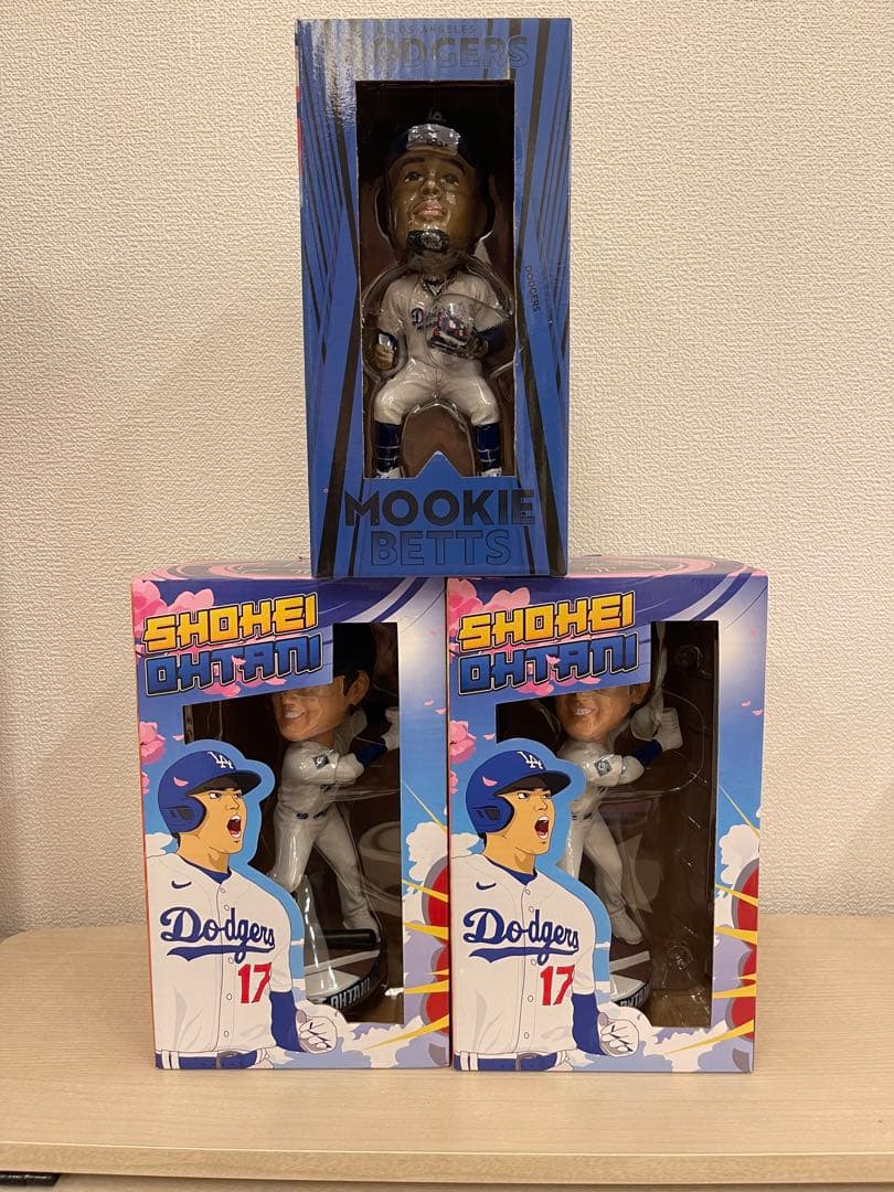 送料込未開封　大谷翔平　Betts Mookie ボブルヘッド