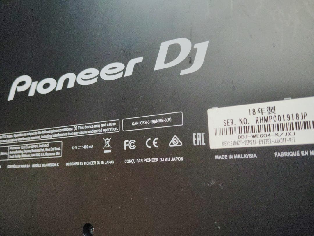 ※連休最終日値下げです※　Pioneer ddj-wego4　18年製