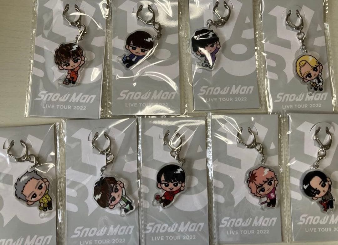  Man アクリルキーホルダー　すのチル　全メンバー