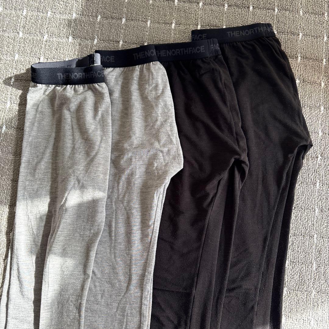 スキー　デサント　ノースフェイス　アンダーウェア130㎝、靴下、ブーツ　セット