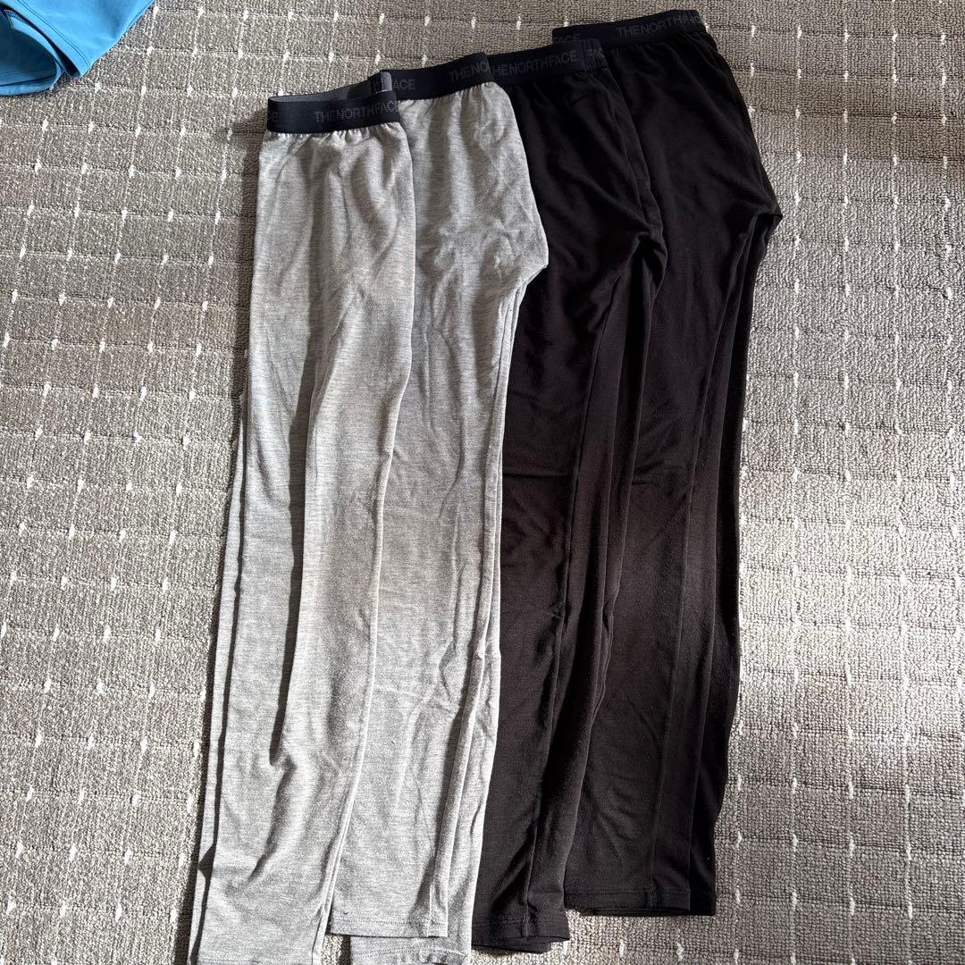 スキー　デサント　ノースフェイス　アンダーウェア130㎝、靴下、ブーツ　セット