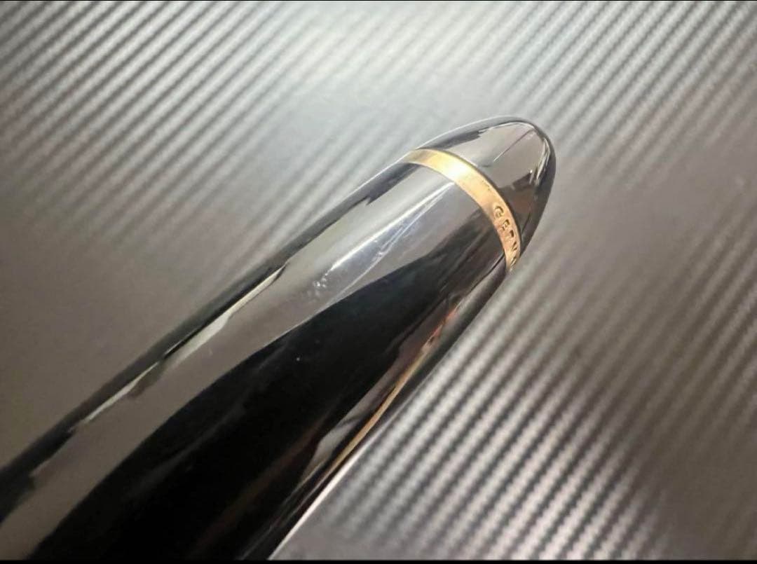 モンブラン マイスターシュテュック 146 万年筆 14C 全金 F 細字