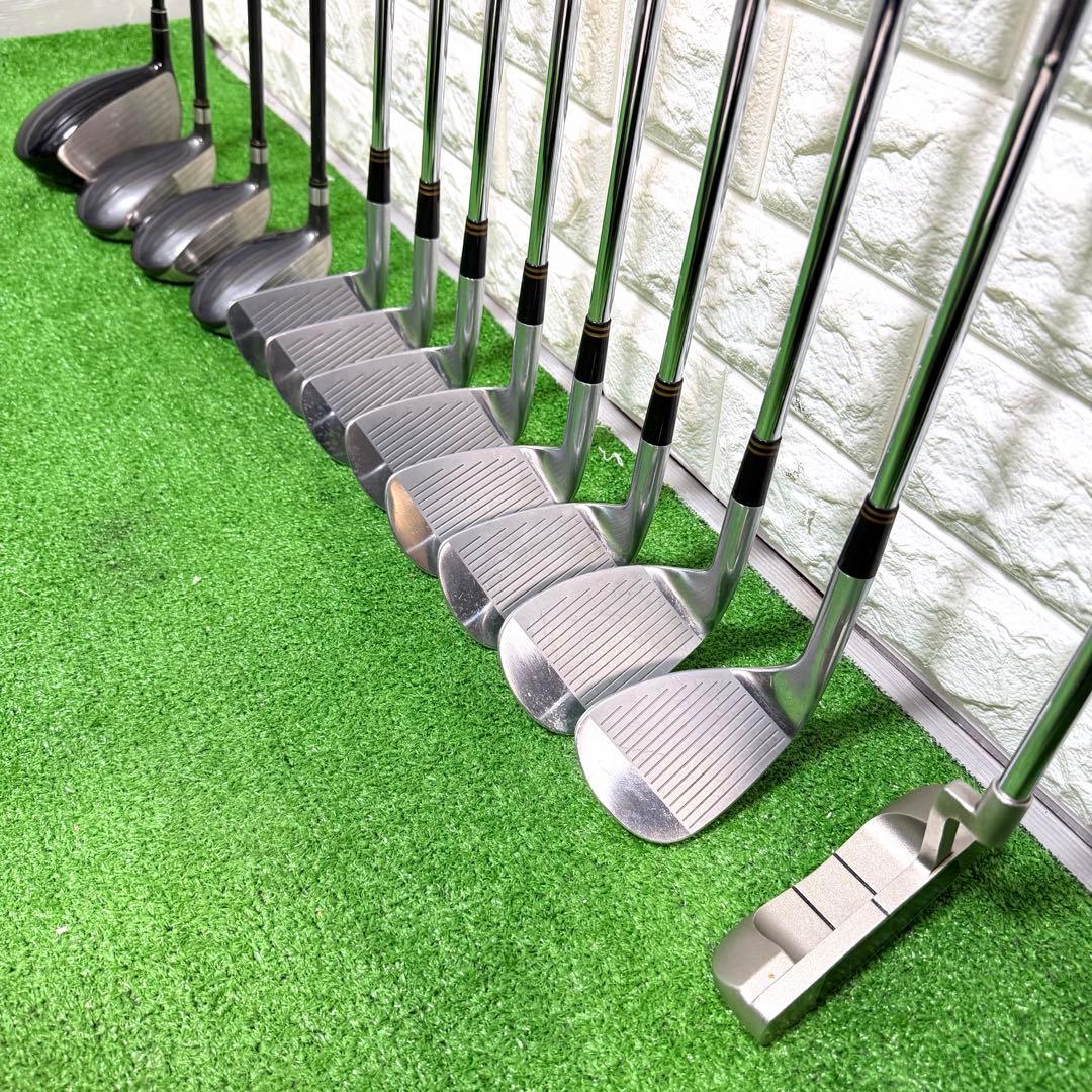 ゴルフセット　豪華　ツアーステージ　フルセット　本格派　メンズ　すぐ使える