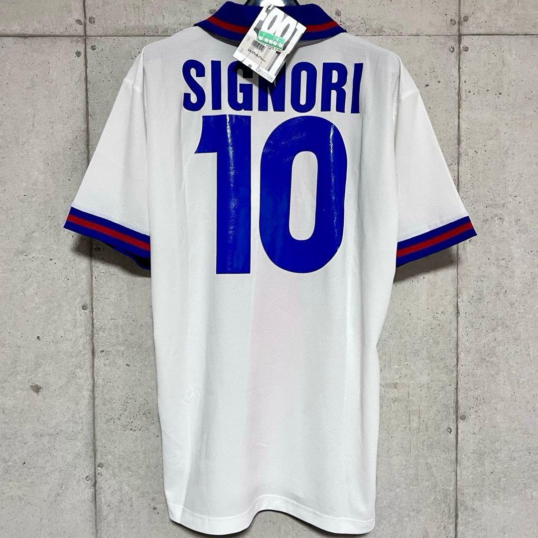 【新品/タグ付き】98/99 ボローニャFC ♯10 シニョーリ【L】アウェイ