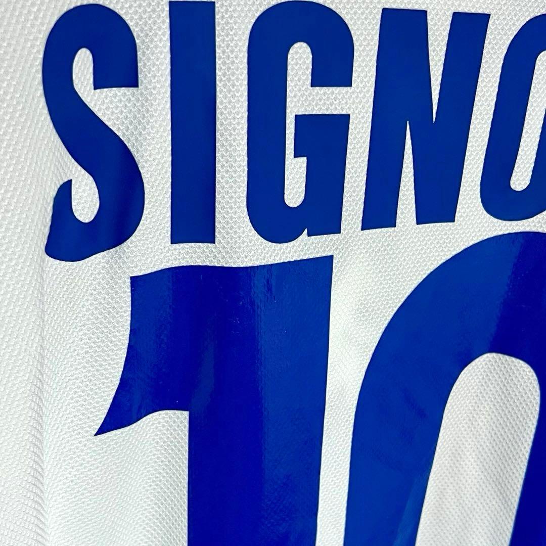 【新品/タグ付き】98/99 ボローニャFC ♯10 シニョーリ【L】アウェイ