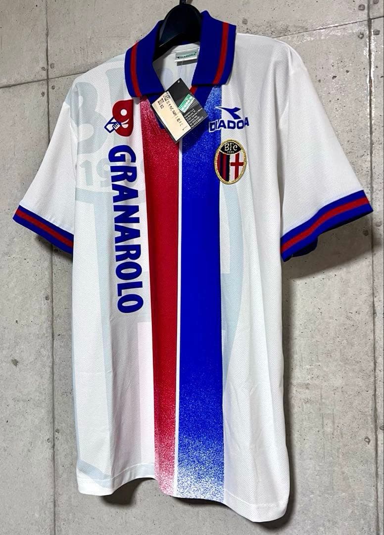 【新品/タグ付き】98/99 ボローニャFC ♯10 シニョーリ【L】アウェイ