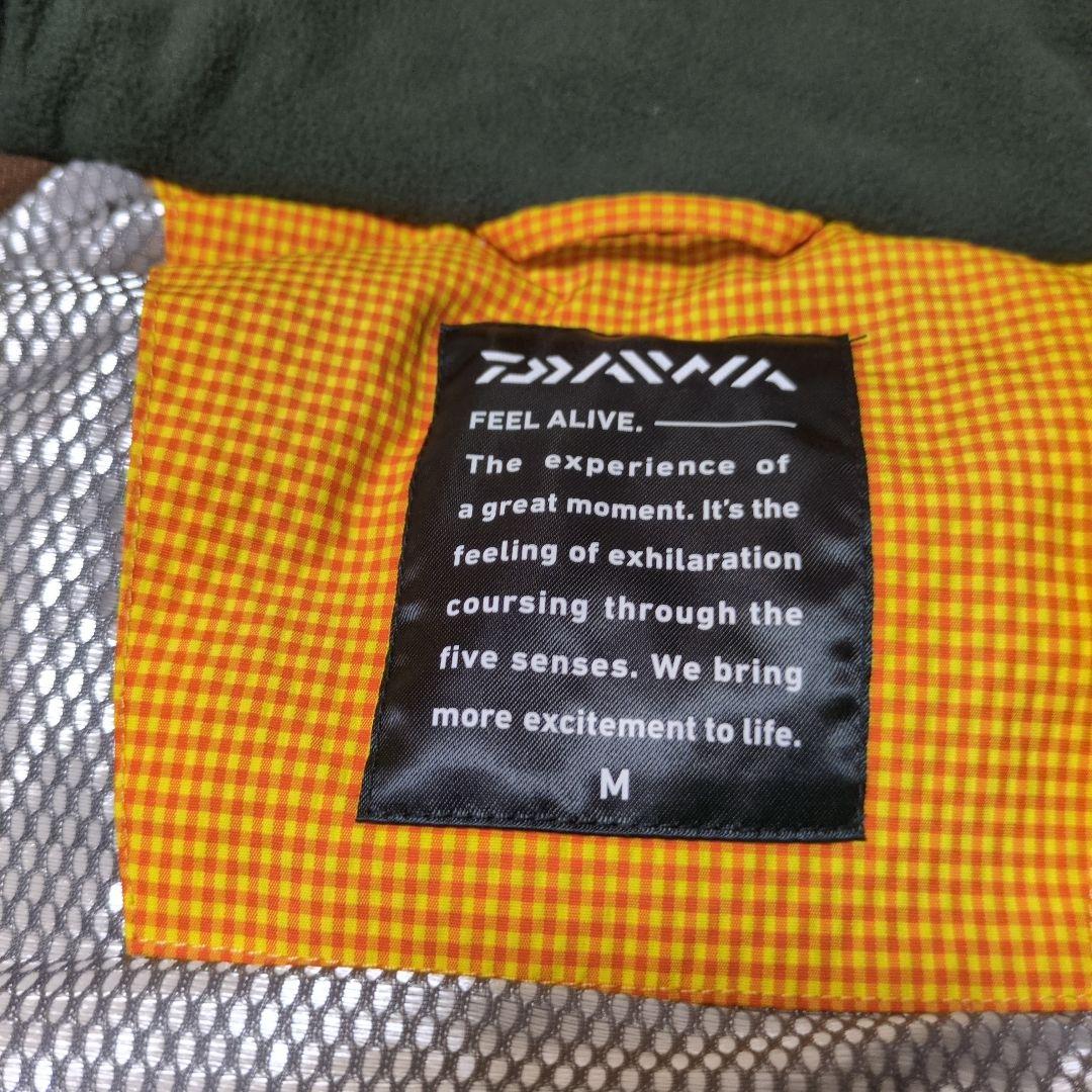 Daiwa レディース　防寒フィッシングスーツレインマックス Mサイズ オレンジ