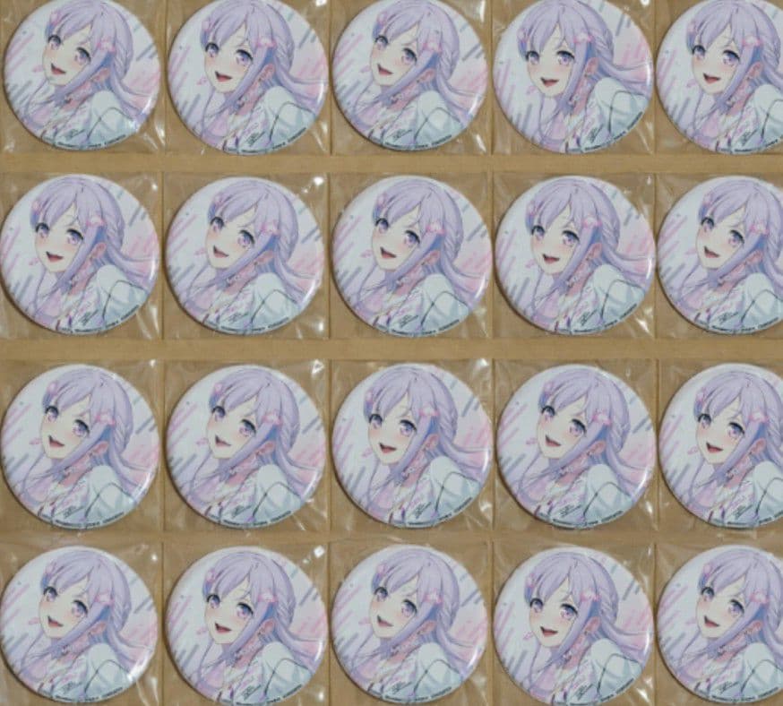 BanG Dream! バンドリ 夢限大みゅーたいぷ 宮永ののか 缶バッジ20個