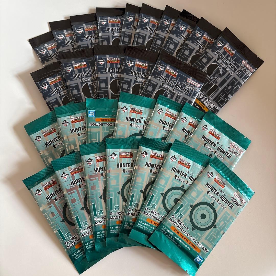 一番くじHUNTER × HUNTER カード　I賞 J賞 コンプリートセット