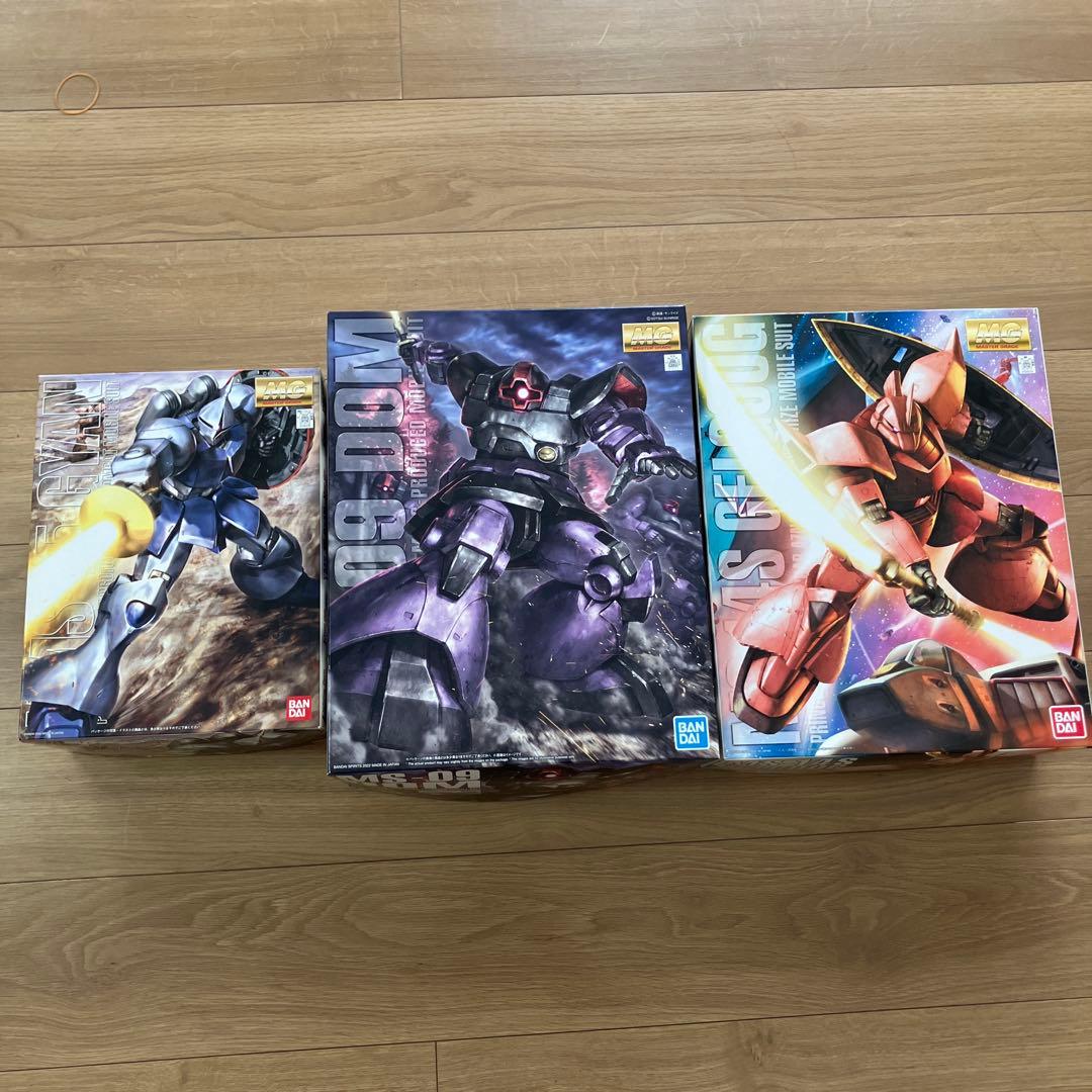 MG ドムシャア専用ゲルググver.2.0 ギャン セット