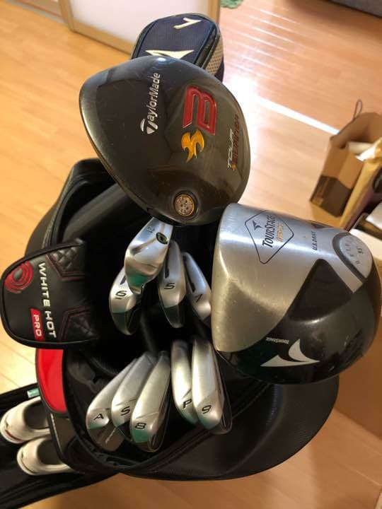 アディダスゴルフバッグ テーラーメイドセット
