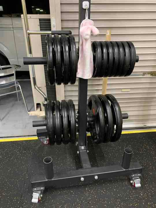 キャスター付き頑強　プレートラック