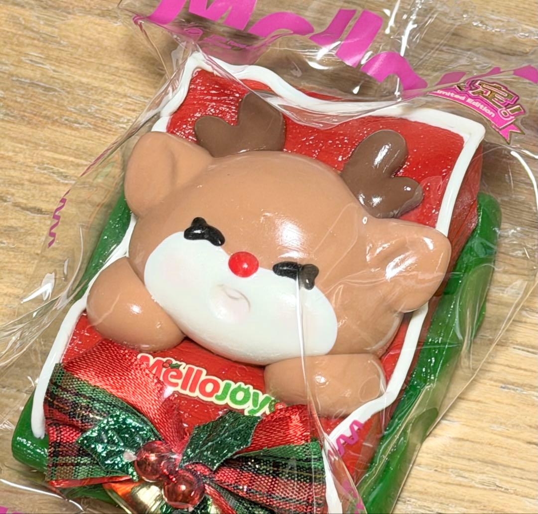 Mellojoy スクイーズ　シークレット クリスマス　メロジョイ　トナカイ