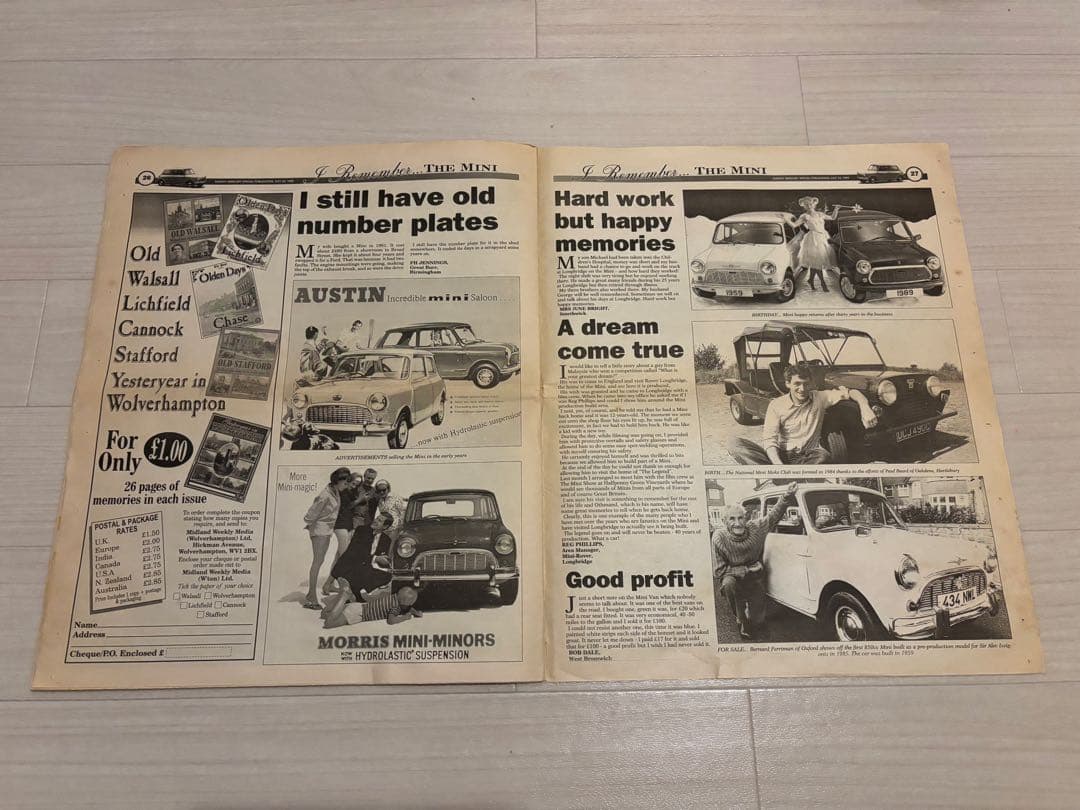 ミニ40周年記念誌