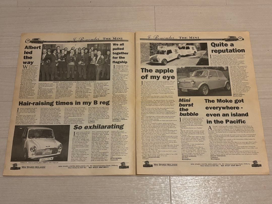 ミニ40周年記念誌