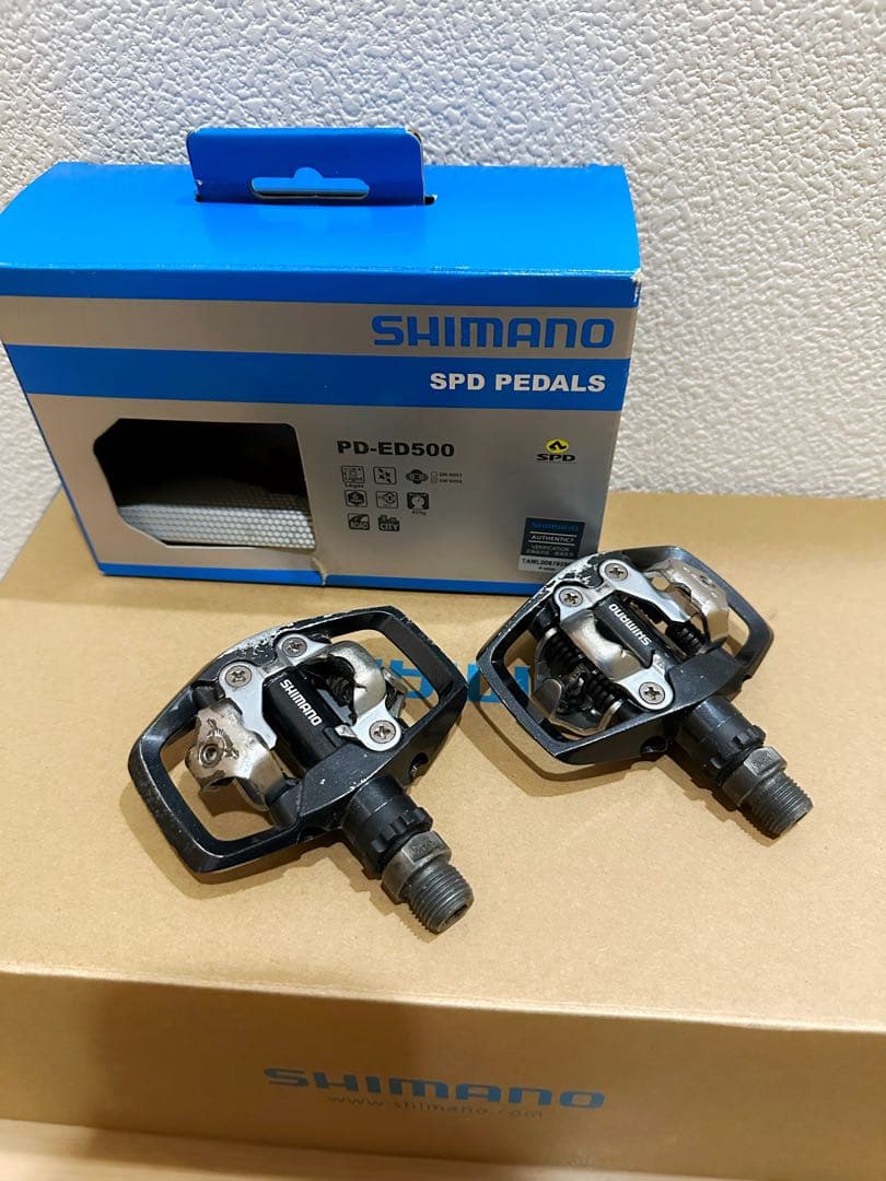 ”美品“27.2cmシマノSH-XC300 PD-ED500シューズペダルセット