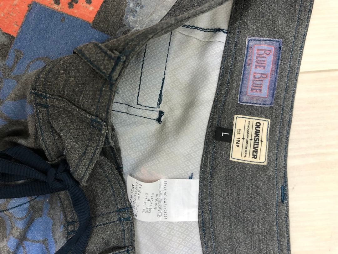 パ*ん様 ブルーブルー✖️クイックシルバー　セットアップ