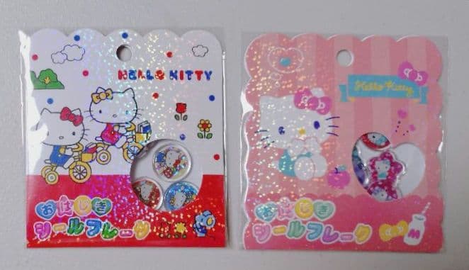 ちいかわ　サンリオ　たまごっち　おはじきシール　タイルシール　等