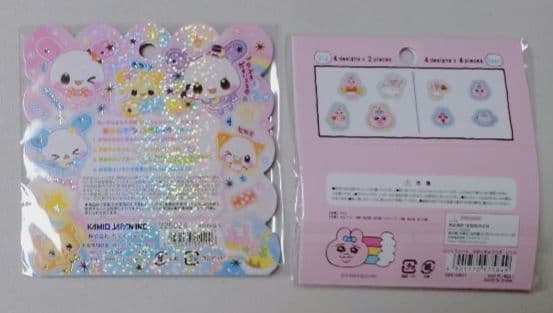 ちいかわ　サンリオ　たまごっち　おはじきシール　タイルシール　等