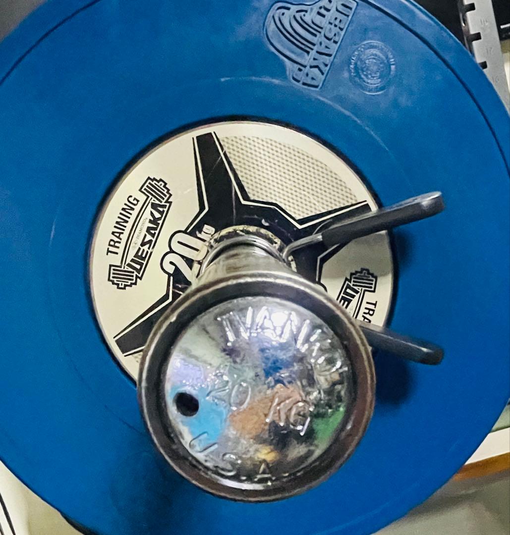 イバンコ日本パワーリフティング協会公認オリンピックバー 20kg