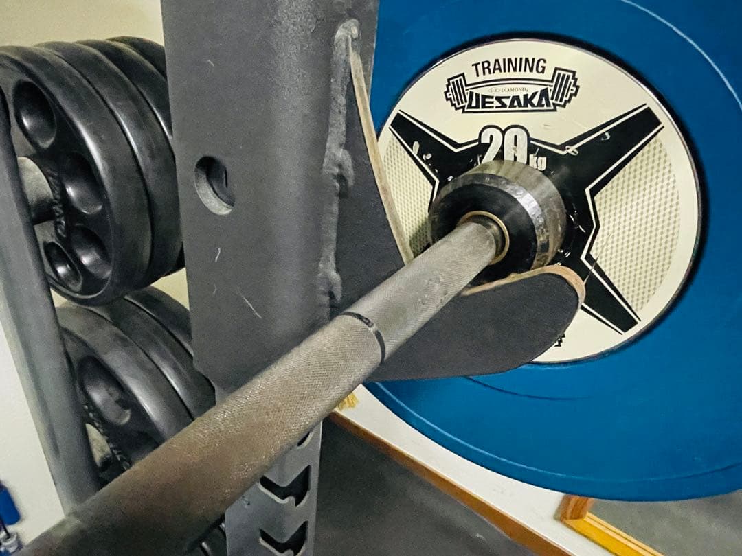 イバンコ日本パワーリフティング協会公認オリンピックバー 20kg