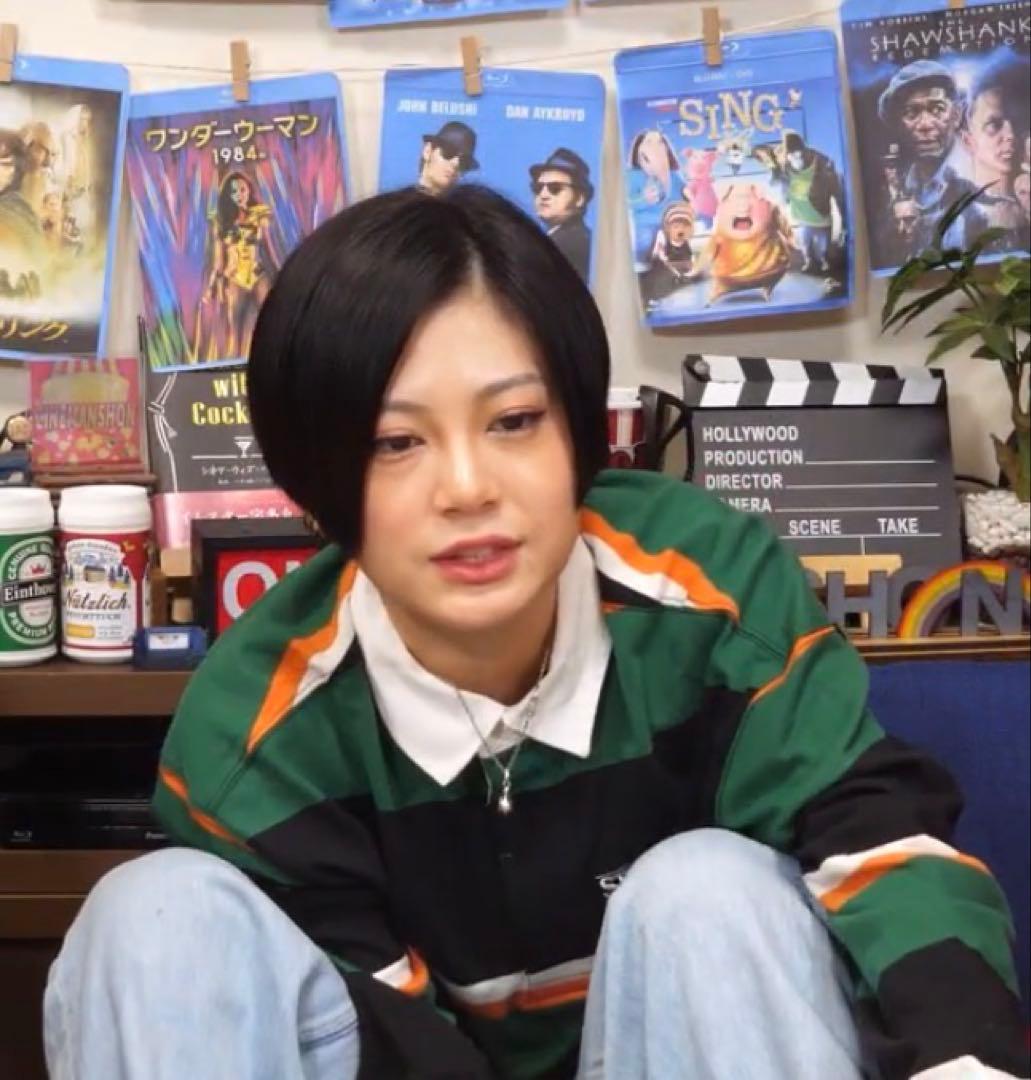 STRANGER THINGS ストライプラガーシャツ　ストレンジャーシングス