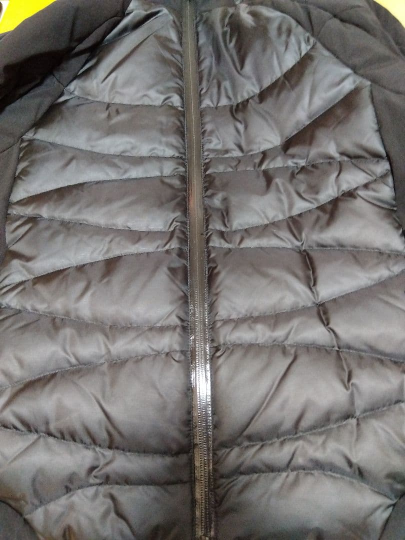 がまかつ ダウンジャケット フィッシングウエアー 防寒着 L ブラック