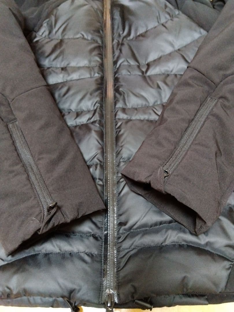 がまかつ ダウンジャケット フィッシングウエアー 防寒着 L ブラック