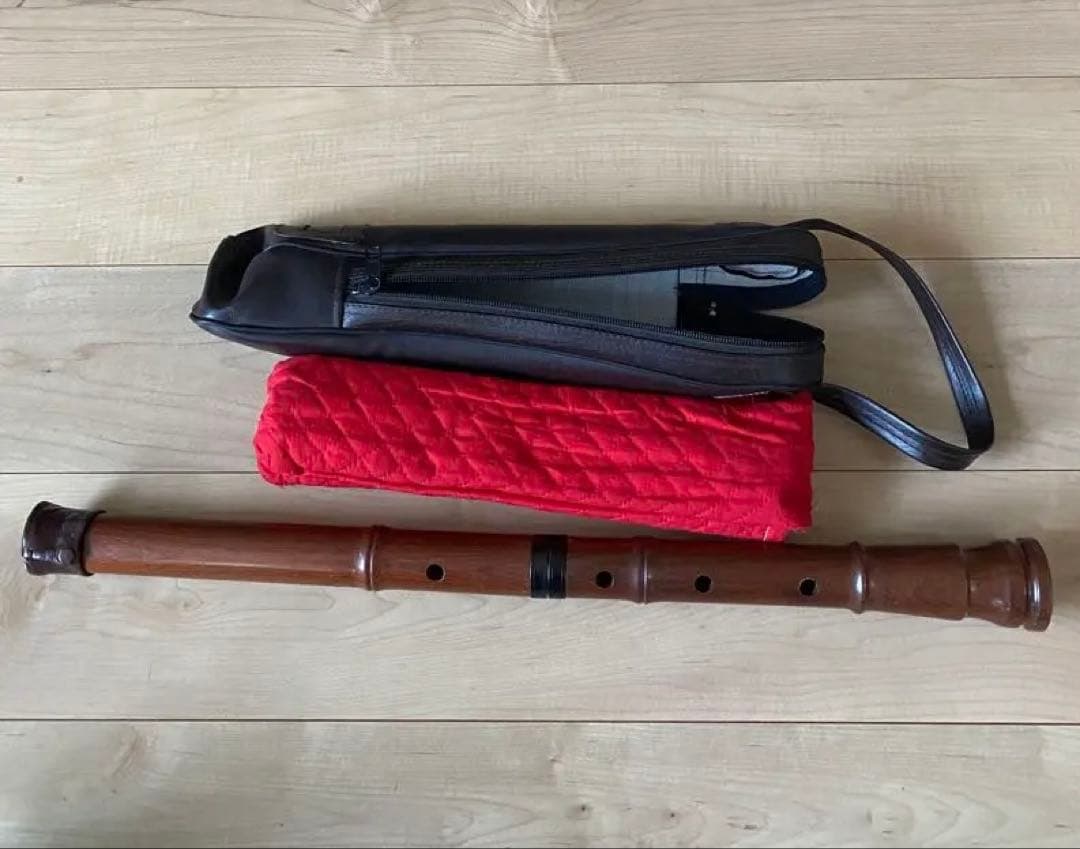 木製の5穴　 尺八