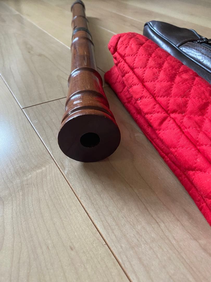 木製の5穴　 尺八