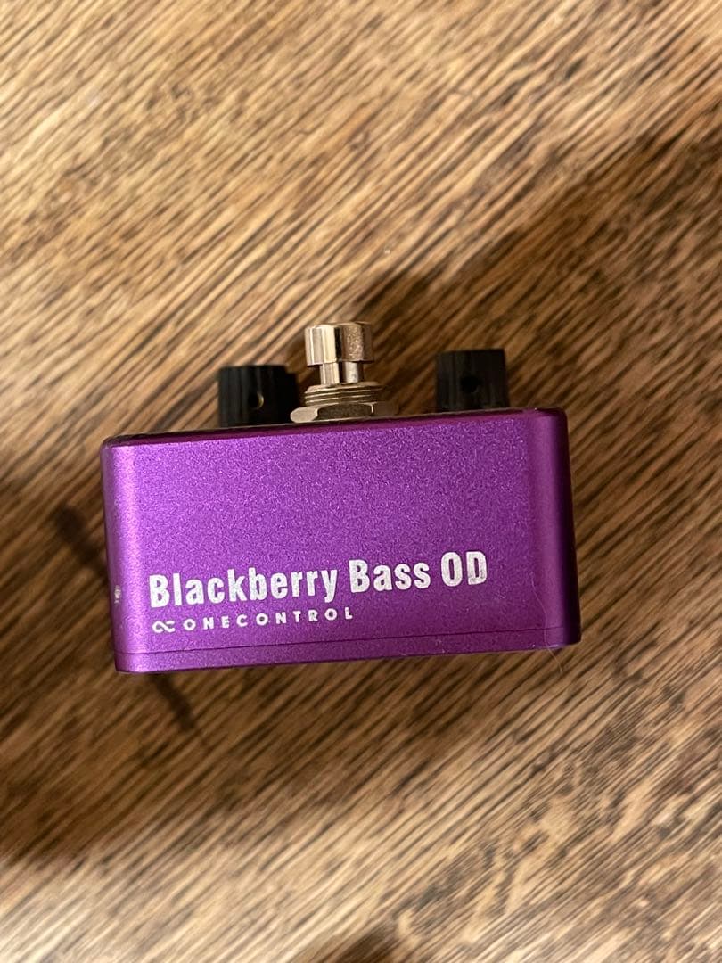 ベース エフェクター 紫 ワンコントロール オーバードライブ