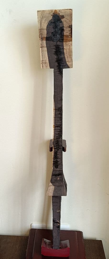 希少 沖縄三線用 棹材 沖縄本島今帰仁産黒木原木令和6年7月木取り済 その2