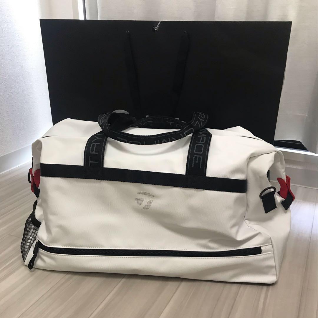 テーラーメイド　TAYLOR MADE シティテック ボストンバッグ ホワイト