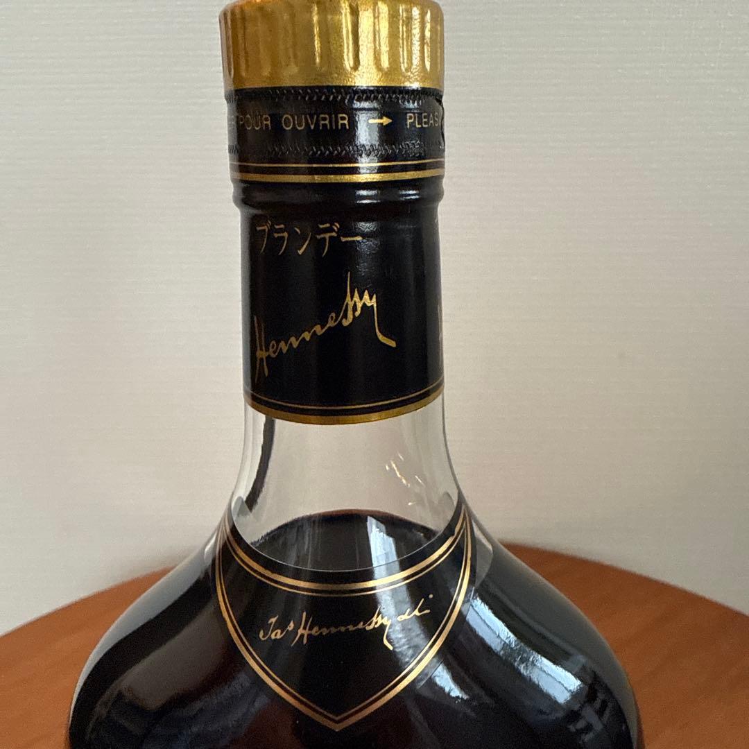 【極美品・箱付】ヘネシー XO 金キャップ クリアボトル 700ml 未開栓