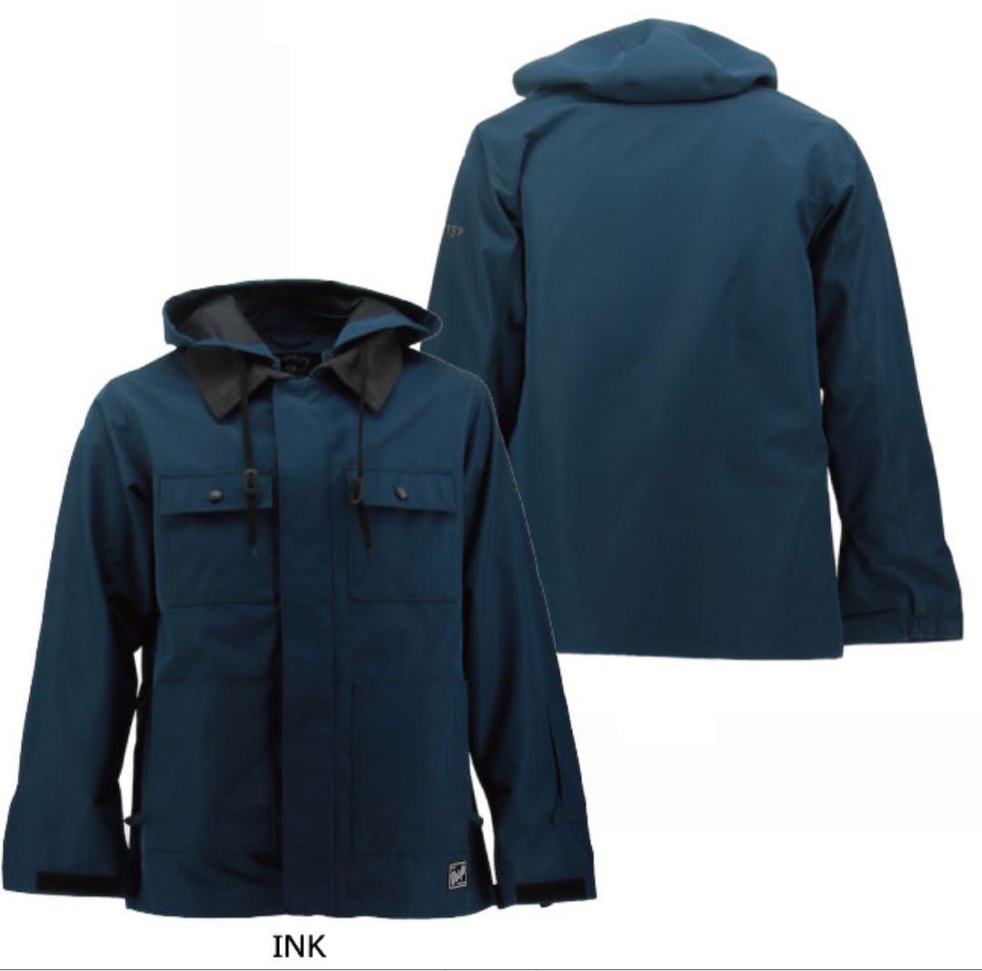 vesp コーデュロイ襟付きスノーボードウェア Mサイズ インク