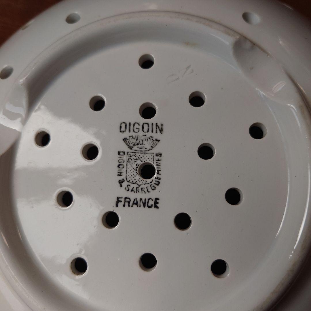 フランスアンティークDIGOINプレート